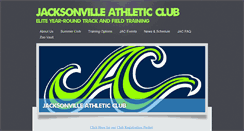 Desktop Screenshot of jaxtrack.com